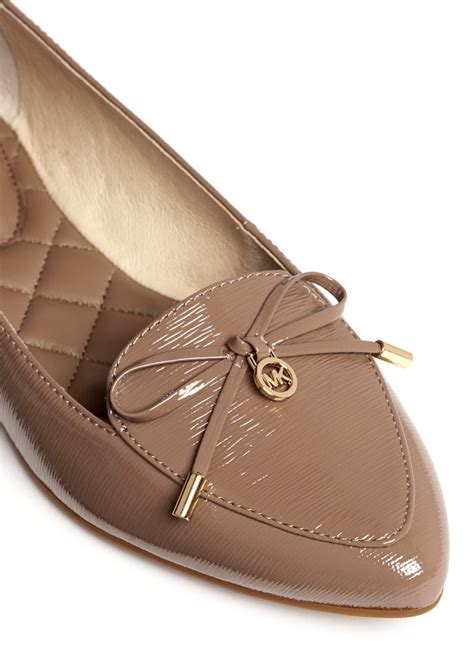 browns michael kors flats